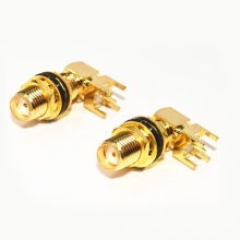 SMA-KWE eau (50 ohms) SMA incurvé siège rallongement étanche coaxial câble rf connecteurs